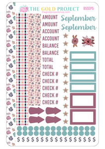 September Bill Tracker 5 Stickers