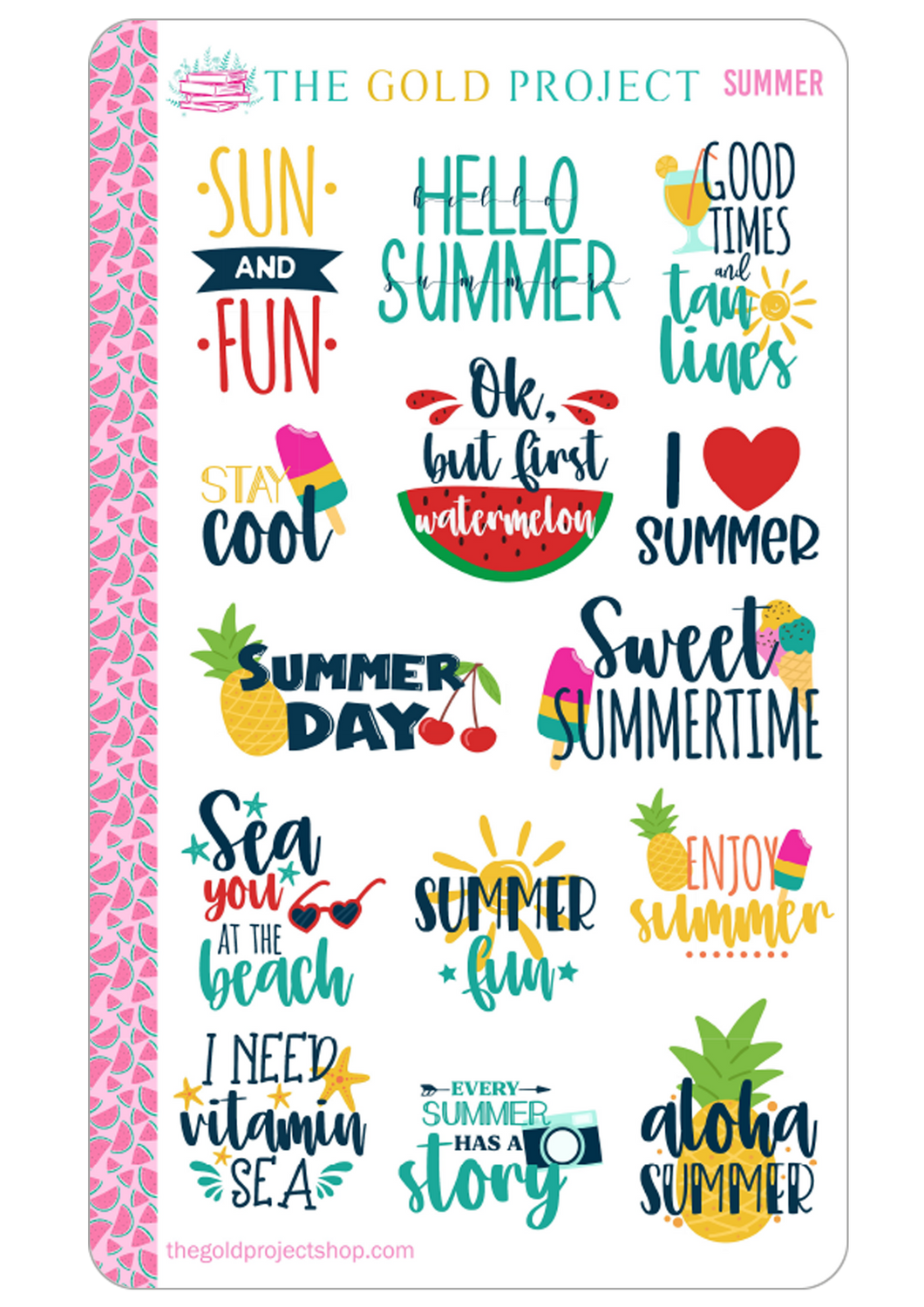 Summer Quote Deco