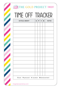 Time Off Tracker
