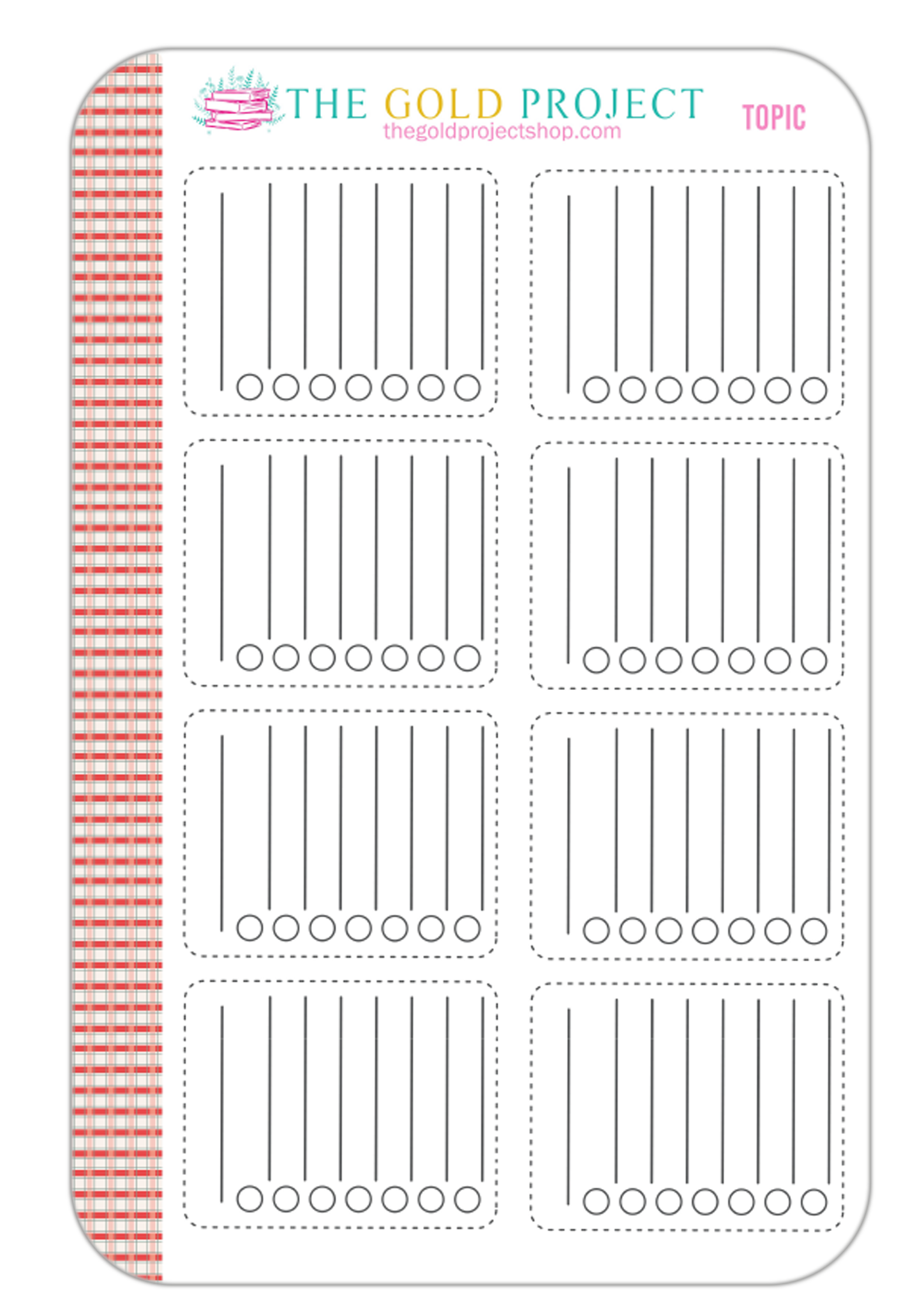 Topic Checklists