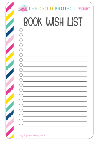 Book Wish List