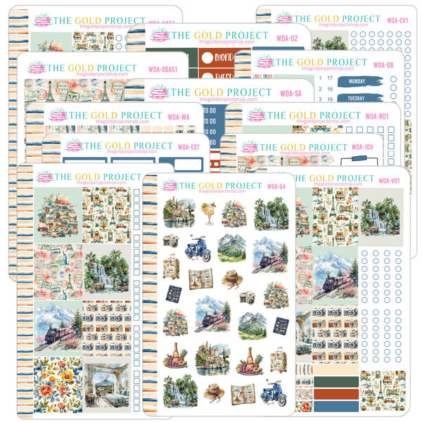 Worldwide Adventure Weekly Kit