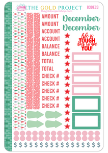 December Bill Tracker 3 Stickers