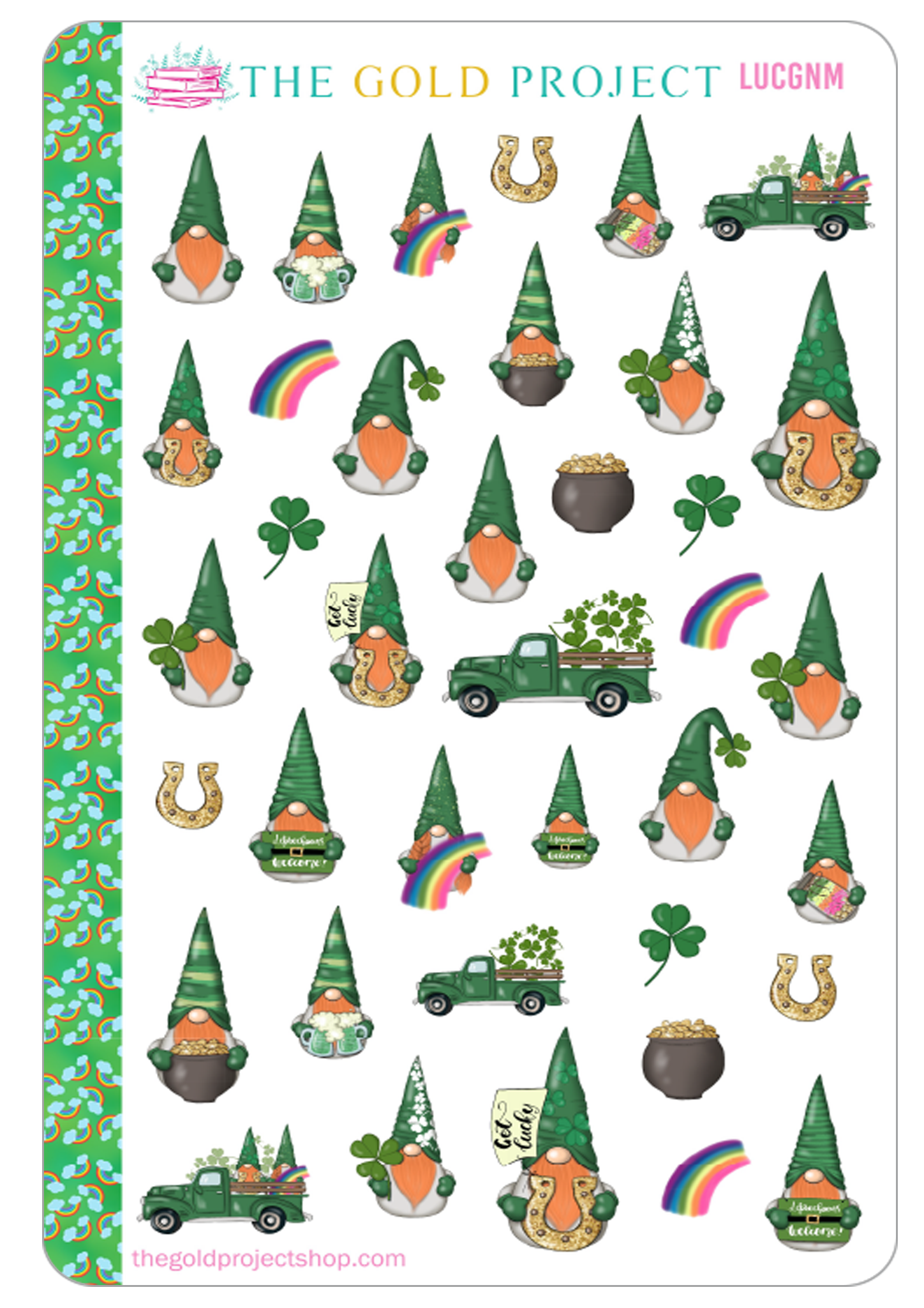 Lucky | St. Patrick's Day Gnome Deco