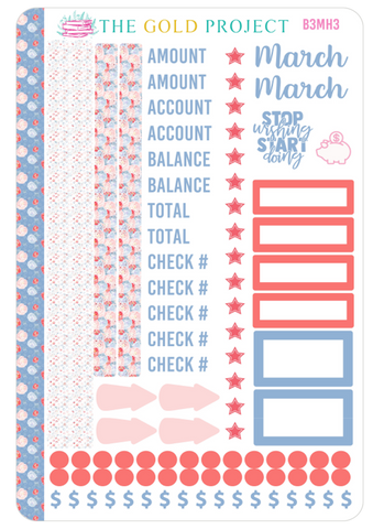 March Bill Tracker 3 Stickers