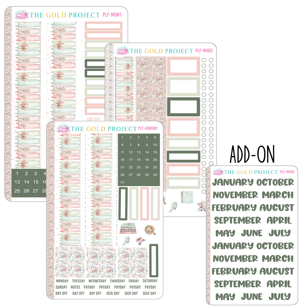 Planner Life Monthly Kit