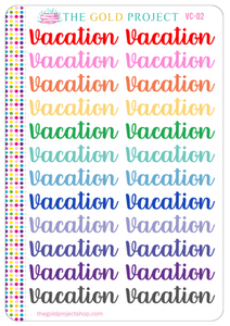 VC-02 Vacation Banners